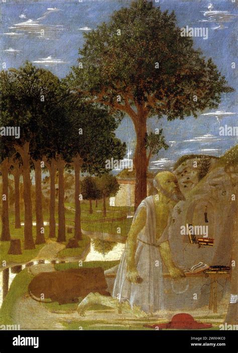 Piero della Francesca - San Girolamo penitente