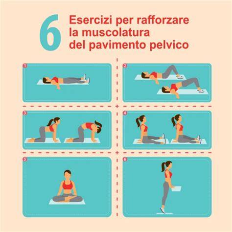 Schema riabilitazione del pavimento pelvico post-prostatectomia