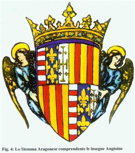 Dettaglio della Cappella Aragonese con lo stemma d'Aragona