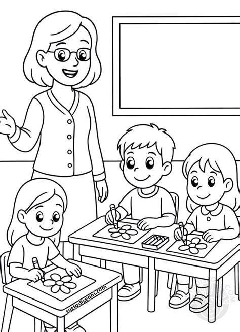 Foto di gruppo di bambini con la loro maestra o un'immagine simbolica di un insegnante con bambini.