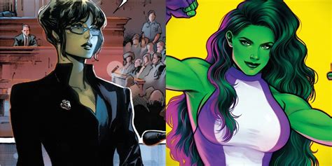 Jennifer Walters (She-Hulk) in versione fumetto, stile classico