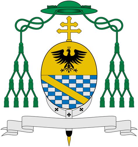 Disegno dello stemma arcivescovile di Monsignor Salvatore Cassisa
