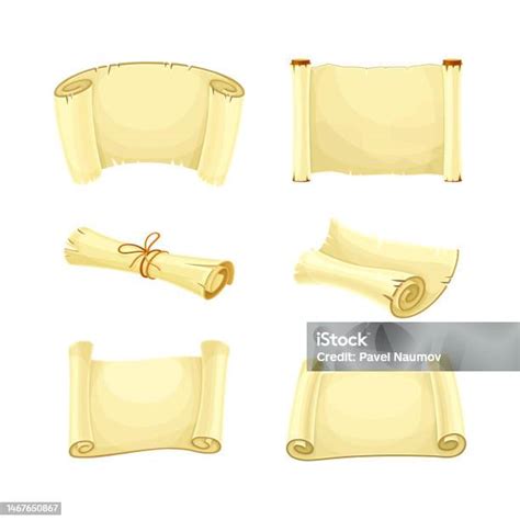 Illustrazione di antichi scribi al lavoro con rotoli di pergamena