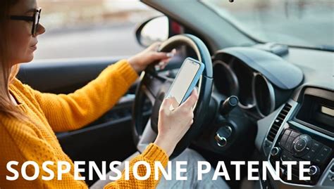 Infografica: Processo di sospensione della patente di guida da parte della Prefettura