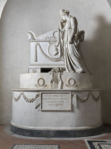 Tomba monumentale di Vittorio Alfieri di Antonio Canova