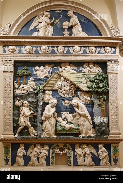 Pala della Natività di Andrea della Robbia a Militello