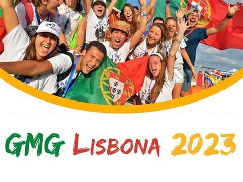 Foto panoramica della GMG a Lisbona con la folla di giovani