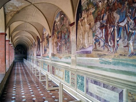 Affreschi del Chiostro Grande raffiguranti le Storie di San Benedetto