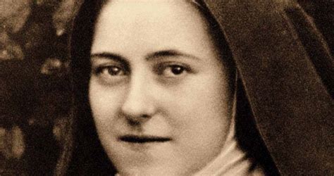 Illustrazione di Santa Teresa di Lisieux con le stelle sopra di sé
