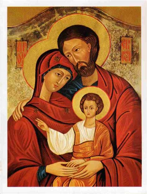 immagine della Sacra Famiglia a Nazareth