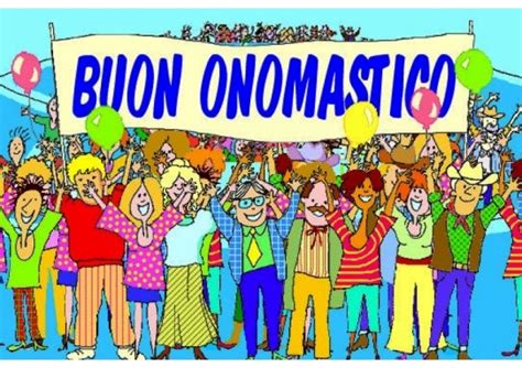 illustrazione di festeggiamenti per onomastico in Italia