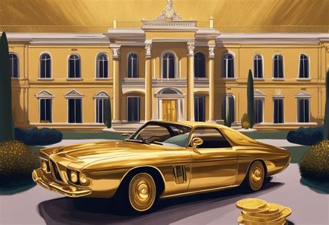 Illustrazione del Maniero, una lussuosa dimora londinese