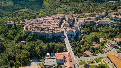 Mappa storica o pianta di Santa Fiora con evidenza dei terzi (Castello, Borgo, Montecatino)