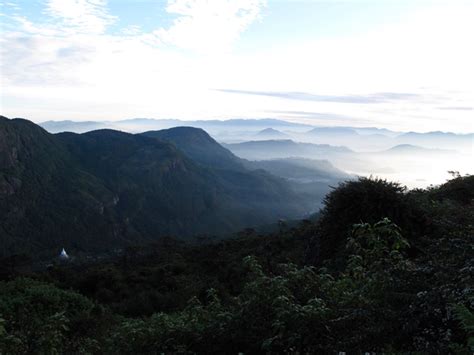 Impronta sacra sulla vetta dell'Adam's Peak, Sri Lanka