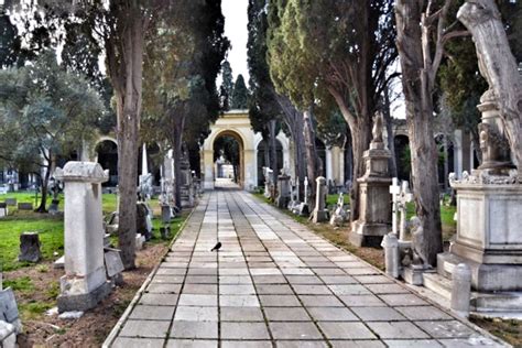 Veduta storica o fotografica del Cimitero Monumentale di Bonaria a Cagliari