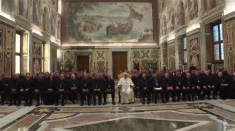 Foto: Papa Francesco in udienza con sacerdoti e seminaristi
