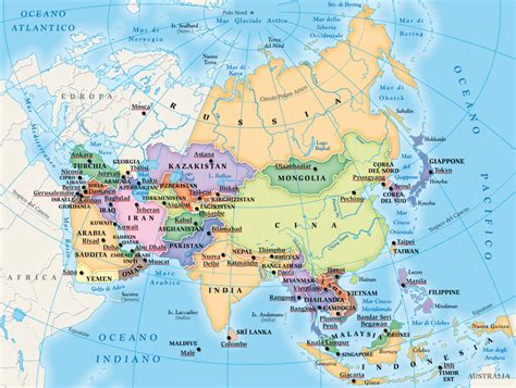 Mappa dell'Asia Minore nel IV secolo, evidenziando Cappadocia, Cesarea e Ponto