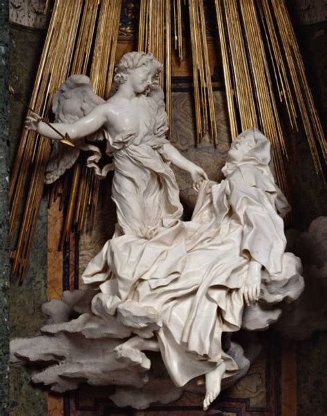 La scultura Estasi di Santa Teresa del Bernini nella Chiesa di Santa Maria della Vittoria