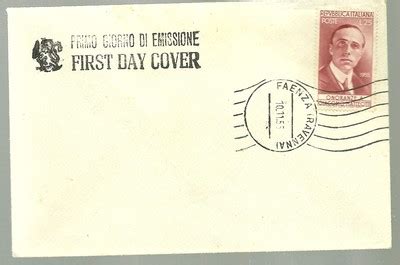 Esempio di busta primo giorno (First Day Cover) con annullo speciale