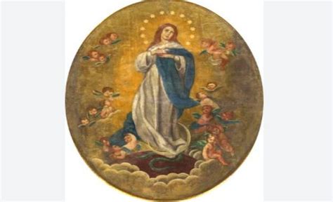 Rappresentazione artistica dell'Immacolata Concezione, con Maria circondata da luce