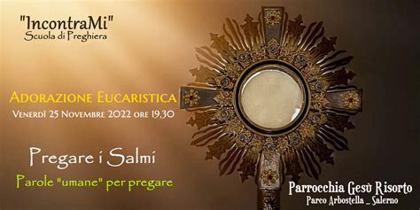 rappresentazione eucaristica con persone in preghiera e figure celesti