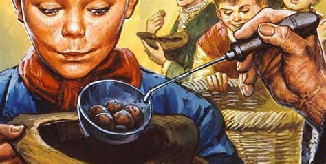 illustrazione di Don Bosco che distribuisce castagne ai ragazzi