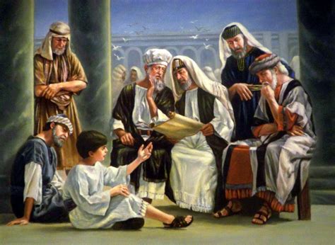 Gesù dodicenne discute con i dottori nel Tempio di Gerusalemme