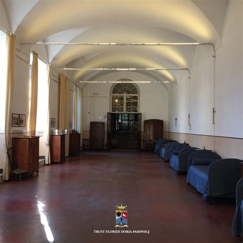 Pianta storica di un ospitale o scuola piccola del XVII secolo
