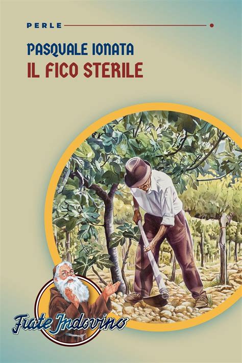 Illustrazione del vignaiolo che cura il fico sterile