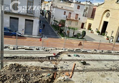 Pianta dell'ampliamento di Piazza Sacro Cuore con nuove aree verdi e parcheggi ad Augusta