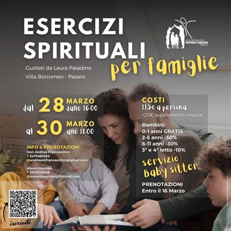 Schema dei percorsi ignaziani per famiglie: dalla condivisione quotidiana ai ritiri spirituali
