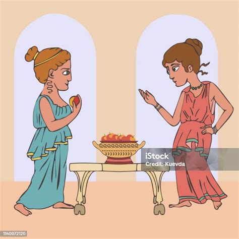 Illustrazione storica di sagome di cartone dipinte raffiguranti le pie donne e i manigoldi in una chiesa