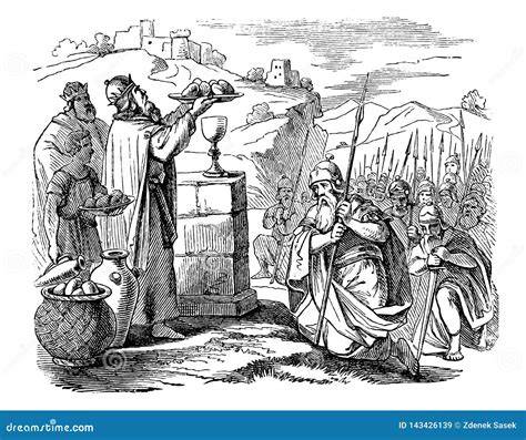 illustrazione biblica di una benedizione