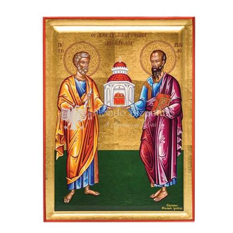 Icona raffigurante i Santi Pietro e Paolo