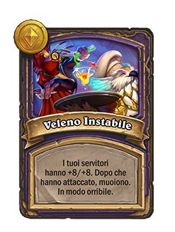 scheda del servitore Aculeo Osseo di Hearthstone