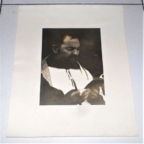 Fotografia d'epoca di Padre Pio