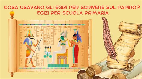 Scriba dell'antichità che scrive una lettera su papiro