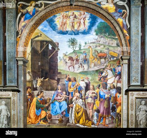 dettaglio di affresco di Bernardino Luini