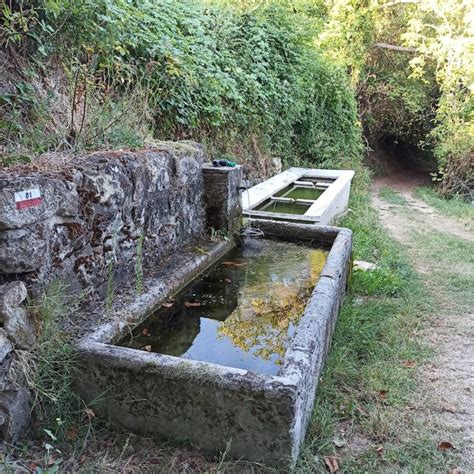 Illustrazione delle fontane e sorgenti tipiche di un borgo antico