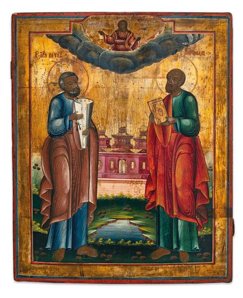 Icona raffigurante San Pietro e Sant'Andrea