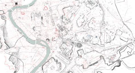 Mappa archeologica di Roma di Rodolfo Lanciani
