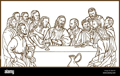 illustrazione dell'Ultima Cena