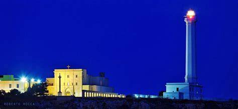Il Faro di Santa Maria di Leuca al tramonto