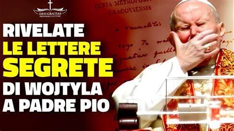 Lettera originale di Karol Wojtyla a Padre Pio