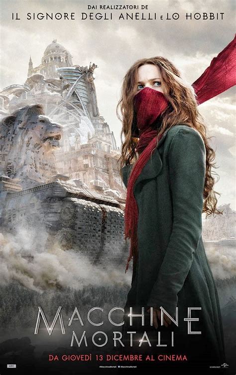 Locandina del film Macchine Mortali con i personaggi principali