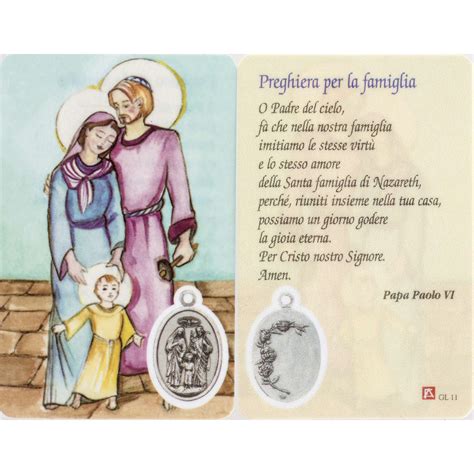 Illustrazione della preghiera in famiglia