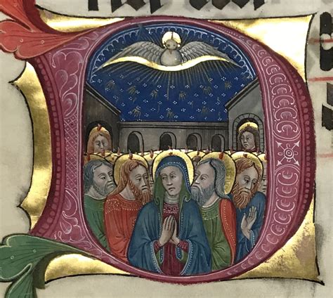 Miniatura della Pentecoste