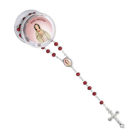 Immagine stilizzata della Rosa Mistica o un rosario