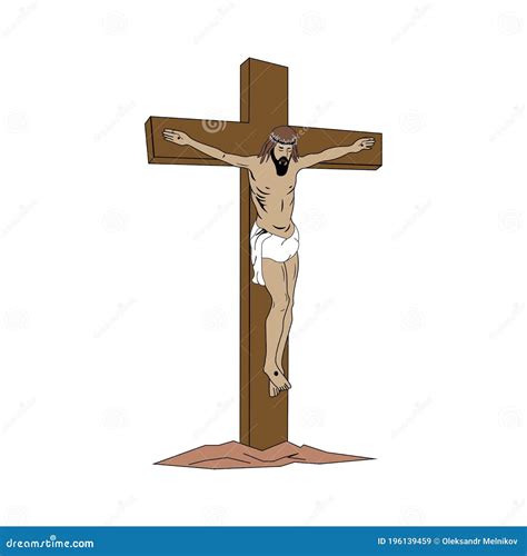 illustrazione della crocifissione di Cristo, simbolo di sacrificio e pace