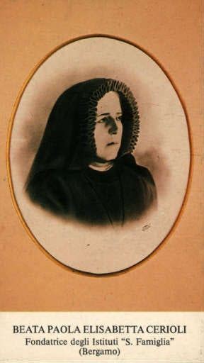 Foto della Beata Paola Elisabetta Cerioli